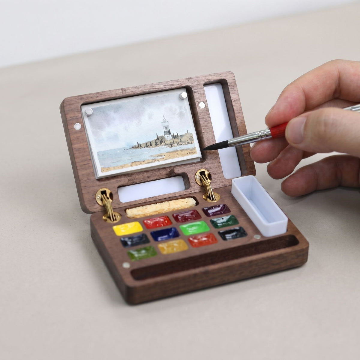 ArtMate - Handgemaakte Walnoten Art Kit