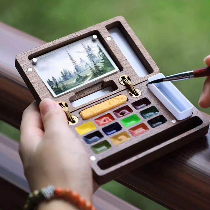 ArtMate - Handgemaakte Walnoten Art Kit