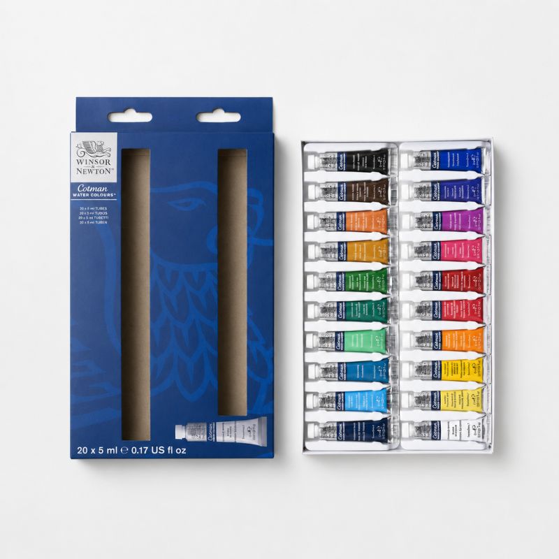 Winsor & Newton® Cotman - 20-delige aquarelset