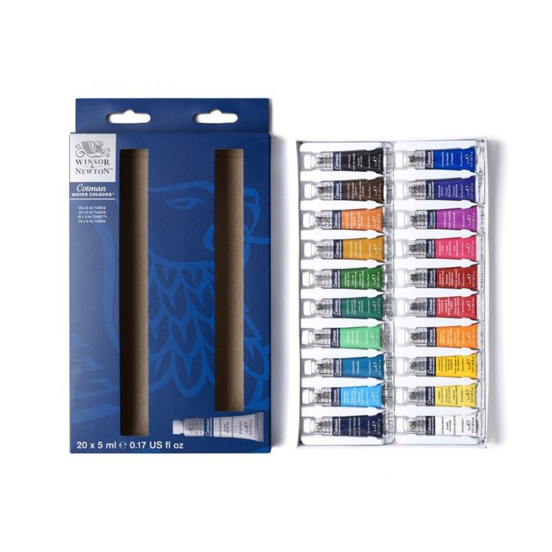 Winsor & Newton® Cotman - 20-delige aquarelset